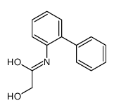 2-hydroxy-N-(2-phenylphenyl)acetamide Structure