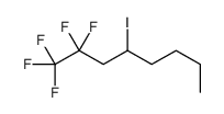 1,1,1,2,2-pentafluoro-4-iodooctane Structure