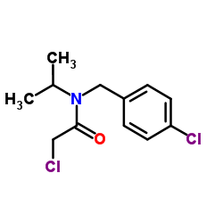 2-Chloro-N-(4-chlorobenzyl)-N-isopropylacetamide Structure