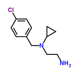 N-(4-Chlorobenzyl)-N-cyclopropyl-1,2-ethanediamine Structure