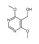 (4,6-dimethoxypyrimidin-5-yl)methanol Structure