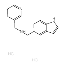 N-(1H-Indol-5-ylmethyl)-N-(pyridin-3-ylmethyl)-amine dihydrochloride结构式