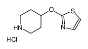 4-(Thiazol-2-yloxy)-piperidine hydrochloride structure