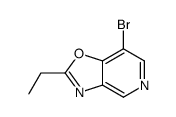 7-BROMO-2-ETHYLOXAZOLO[4,5-C]PYRIDINE Structure