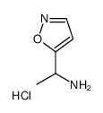 1-(Isoxazol-5-yl)ethanamine hydrochloride Structure