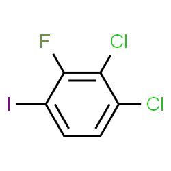 1,2-Dichloro-3-fluoro-4-iodobenzene structure