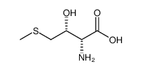 D-Threonine, 4-(methylthio)- (9CI) Structure