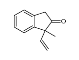 1-methyl-1-vinyl-2-indanone Structure