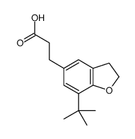 3-(7-tert-Butyl-2,3-dihydrobenzofuran-5-yl)propionic Acid picture