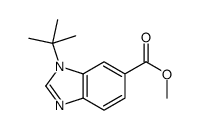 Methyl 1-tert-butyl-1H-benzo[d]imidazole-6-carboxylate picture