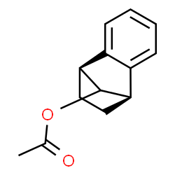 Acetic acid (9-syn)-1,2,3,4-tetrahydro-1β,4β-methanonaphthalen-9-yl ester结构式