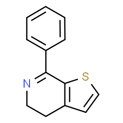 4-phenyl-6,7-dihydrothienopyridine structure