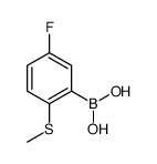 5-Fluoro-2-(methylthio)phenylboronic acid picture