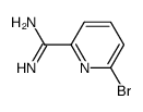 6-Bromo-2-pyridinecarboximidamide hydrochloride (1:1) Structure