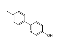 6-(4-ethylphenyl)pyridin-3-ol结构式