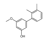 3-(2,3-dimethylphenyl)-5-methoxyphenol结构式