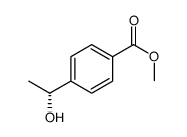 (R)-4-(1-羟基乙基) 苯甲酸甲酯结构式