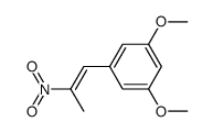 (E)-2-(3,5-dimethoxyphenyl)-1-methyl-1-nitroethene Structure