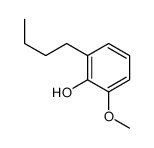 2-butyl-6-methoxyphenol Structure