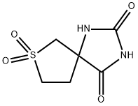 7-Thia-1,3-diazaspiro[4.4]nonane-2,4-dione, 7,7-dioxide structure