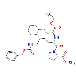 N-Benzyloxycarbonyl Lisinopril Cyclohexyl Analogue Ethyl Methyl Diester picture