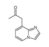 1-Imidazo[1,2-a]pyridin-8-yl-propan-2-one结构式