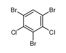 1,3,5-tribromo-2,4-dichloro-benzene结构式