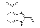 1H-Benzimidazole,2-ethenyl-4-nitro-(9CI) structure