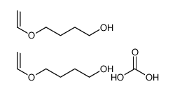 carbonic acid,4-ethenoxybutan-1-ol结构式