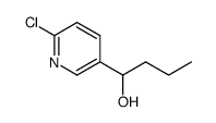 1-(6-chloropyridin-3-yl)butan-1-ol Structure