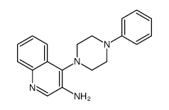 4-(4-Phenyl-1-piperazinyl)quinolin-3-amine picture