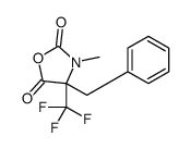 4-benzyl-3-methyl-4-(trifluoromethyl)-1,3-oxazolidine-2,5-dione Structure