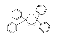 3,3,6,6-Tetraphenyl-1,2,4,5-tetroxane Structure