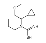 Thiourea,N-(1-cyclopropyl-2-methoxyethyl)-N-propyl- Structure