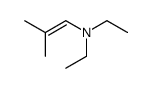 N,N-diethyl-2-methylprop-1-en-1-amine结构式