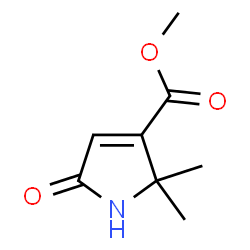 2H-Pyrrol-2-one, 4-acetyl-1,5-dihydro-5,5-dimethyl- (9CI) Structure