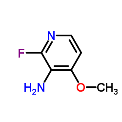 3-Pyridinamine,2-fluoro-4-methoxy-(9CI) Structure