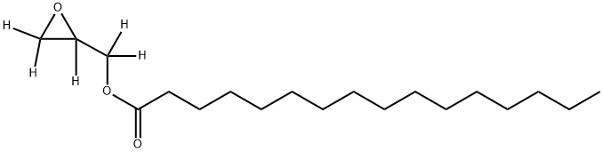 Glycidyl Palmitate-d5 Structure