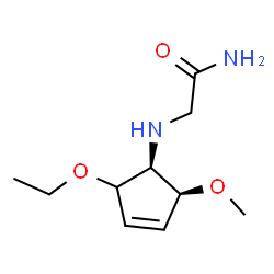 Acetamide, 2-[(2-ethoxy-5-methoxy-3-cyclopenten-1-yl)amino]-, (1alpha,2ba,5ba)- (9CI) picture