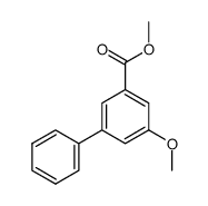 5-methoxybiphenyl-3-carboxylic acid methyl ester Structure