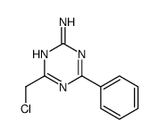 4-(chloromethyl)-6-phenyl-1,3,5-triazin-2-amine结构式