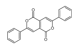 3,7-diphenylpyrano[4,3-c]pyran-1,5-dione结构式