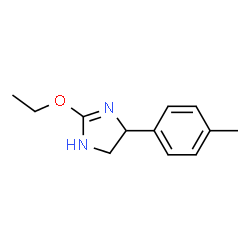 1H-Imidazole,2-ethoxy-4,5-dihydro-4-(4-methylphenyl)-(9CI) structure