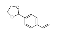 2-(4-ethenylphenyl)-1,3-dioxolane Structure