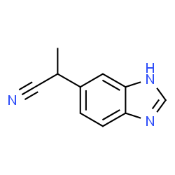 1H-Benzimidazole-5-acetonitrile,alpha-methyl-(9CI) picture
