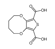 2,3,4,5-tetrahydrothieno[3,4-b][1,4]dioxocine-7,9-dicarboxylic acid结构式