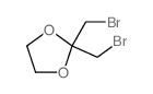 2,2-bis(bromomethyl)-1,3-dioxolane structure