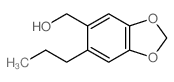 (6-propylbenzo[1,3]dioxol-5-yl)methanol structure