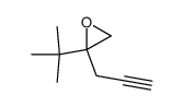 2-tert-butyl-2-prop-2-ynyl-oxirane结构式