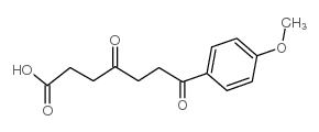 7-(4-METHOXYPHENYL)-4,7-DIOXOHEPTANOIC ACID Structure